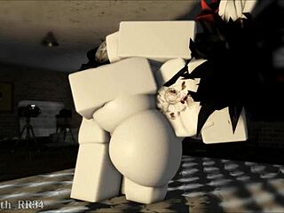 pounding that big ass in doggystyle sex session with follower 23 in part 2 continuation