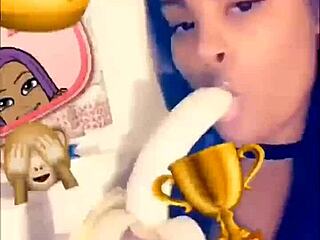 Butta's giving an epic banana blowjob in this wild compilation 🍌😜