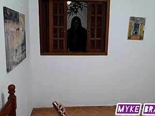 Fernanda Chocolate Catches Vagabond Masturbating Then Gives Him Tasty Anal Sex And Begs For Cum In Mouth Complete On Sheer!