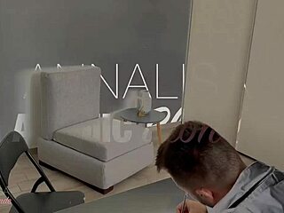 Why did I fuck my slutty Italian patient rough on the desk with deepthroat cum in mouth?