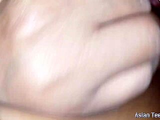 Amateur Asian with Big Ass and Pussy Takes Huge Cock