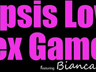 hey mischievous bianca bangs sets up this fun little 18+ sex game for stepbro with blowjob deepthroat and group panties action