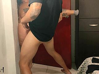 omg this unfaithful mature latina bbw is secretly fucking a virgin boy doggystyle 😈