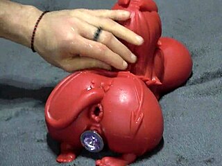 Oh shoot, two demons face off as I lick cum from her doll's mouth after that intense interracial fuck with XattlaLust's big ass brunette.