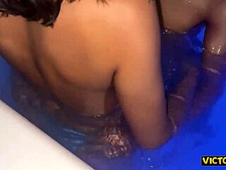 The pool salesman gets into action with his client for a wild encounter