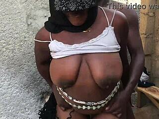 After all the shakara outside they still fuck with big black cock creampie