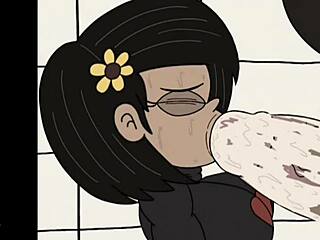 Three Women Gather in the Bathroom