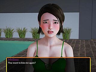 The amateur brunette played a game with her small tits exposed.