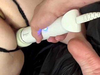 sucking and taking big cock like a good girl with anal hook in homemade fucking