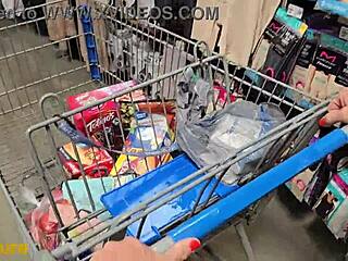 ali allure goes panty shopping with stepbro then gets bent over doggystyle creampie squirting