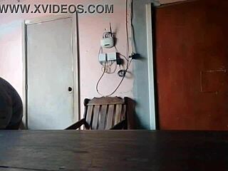 How does big-ass Latina seduce her stepfather?