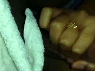 Virgin stepsister surprises with deepthroat skills and a footjob twist.