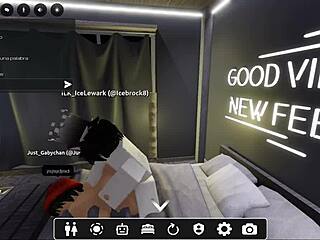 The Furry Guy Fucks Me Hard in the Public Condo Outdoor Area