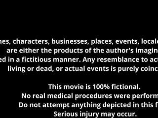 Can Curly Short Hair Latina Patient Sandra Chappelle Handle Fetish Gloves in Backstage Spreading?