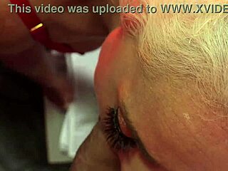 Blonde milf, do you worship cock with sloppy deepthroat blowjob and wet cum in mouth?