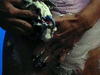 Messy food birthday cake girl, why do you tease with natural tits solo?