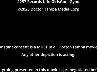 Orgasm Research Inc Features Tina Lee Comet in Anal Dildo Masturbation with Nurse Gloves and Toys