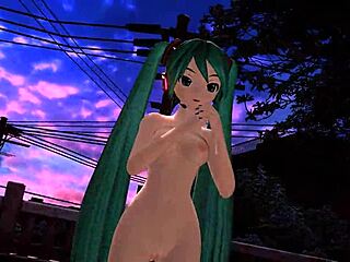 Hatsune miku, why show big tits and nude pussy in project diva mod?