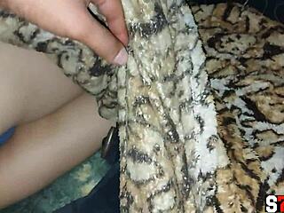 Crossdressing Amateur in Lingerie for Anal Fetish