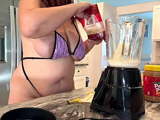 Big Ass BBW Shakes Her Fat Tits in Sling! Can You Handle This Massive Booty and Boobs Explosion?