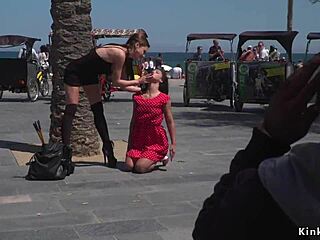 curvy petite 18+ euro babe on the streets