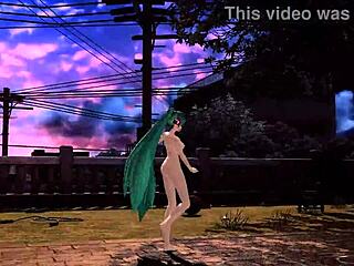 Hatsune miku, why show big tits and nude pussy in project diva mod?