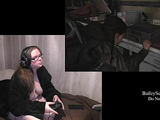 Naked last of us 2 play through part 7 with big tits brunette in glasses.