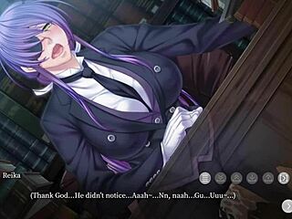 How does this hidden sex scene unfold?