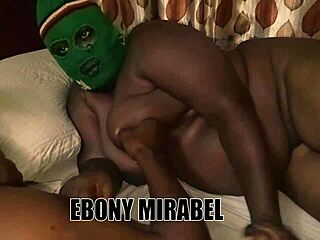 Hot Ebony Feels Intense Desire At Night But Struggles With Emotions