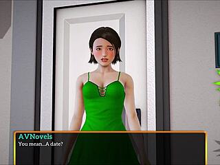 The amateur brunette played a game with her small tits exposed.