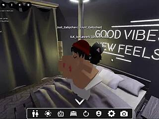 The Furry Guy Fucks Me Hard in the Public Condo Outdoor Area