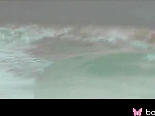 Solo Brunette Alexandra Roz Fingering in the Tub Moaning in 4k