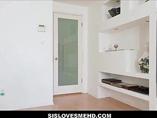 Sislovesmehd shows tiny blonde teen stepsister coco lovelock orgasming with big cock stepbrother alex jett in pov