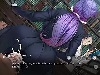 How does this hidden sex scene unfold?