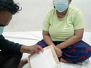 female student seduces teacher with big natural tits