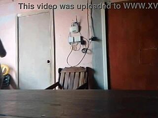 How does big-ass Latina seduce her stepfather?