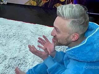 First time ever casting with amateur young 18+ new teen 18+ Anete Jordan in blowjob deepthroat cum swallow