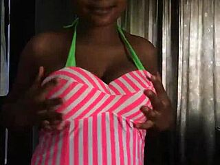 first casting session at black fantacy with close-up doggystyle and wet pussy action