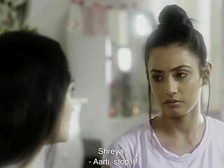 I feel so drawn to these beautiful Indian lesbians exploring each other intimately.