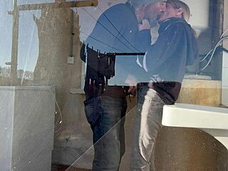 Hot Wife And Neighbor Engage In Pussy Eating With Orgasms In Washing Machine Room As Amateur Spanish Milf