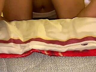 sexo anal casero with my latina wife in real couple action