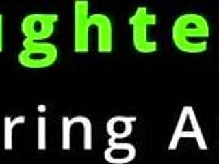 angel ramiraz plays nurse in latex gloves for patient roleplay on take your daughter to work day