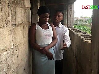 Man, I couldn't wait to fuck this chubby ebony milf hard in doggystyle at the uncompleted building for that quick 6k creampie.