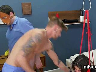 Unusual Cutie Taken in Butthole Asylum for Extreme Assfucking Treatment