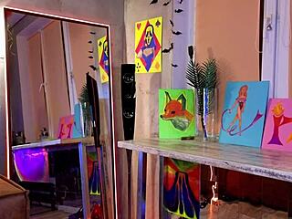 GIRL in BEAUTIFUL LINGERIE CUMS from DILDO and VIBRATOR