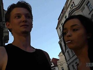 hunt4k features skinny erica black who needs cash bad so she turns into a total slut for it