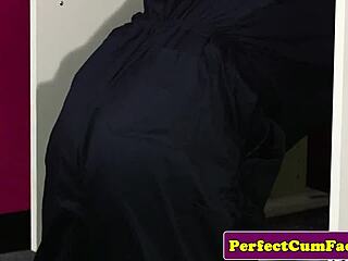 oh man, this british babe's pov blowjob ends with a massive facial cumshot! 😏🍆💦