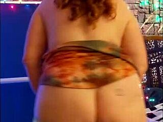 hotwife steffi does hippie witch pussy dance with redhead solo moves another dirty facial bit 😈