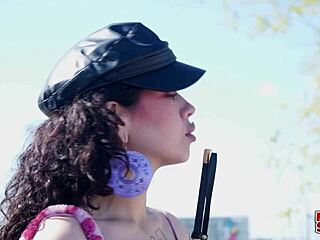 why did emmita misbehave when fedora's ready to punish with bdsm strapon domination?