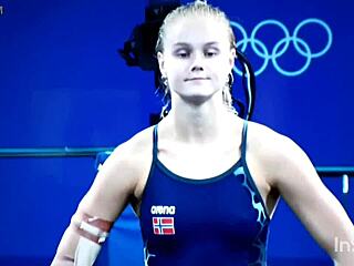 gostosas dos saltos ornamentais show off perfect body in ass-focused display